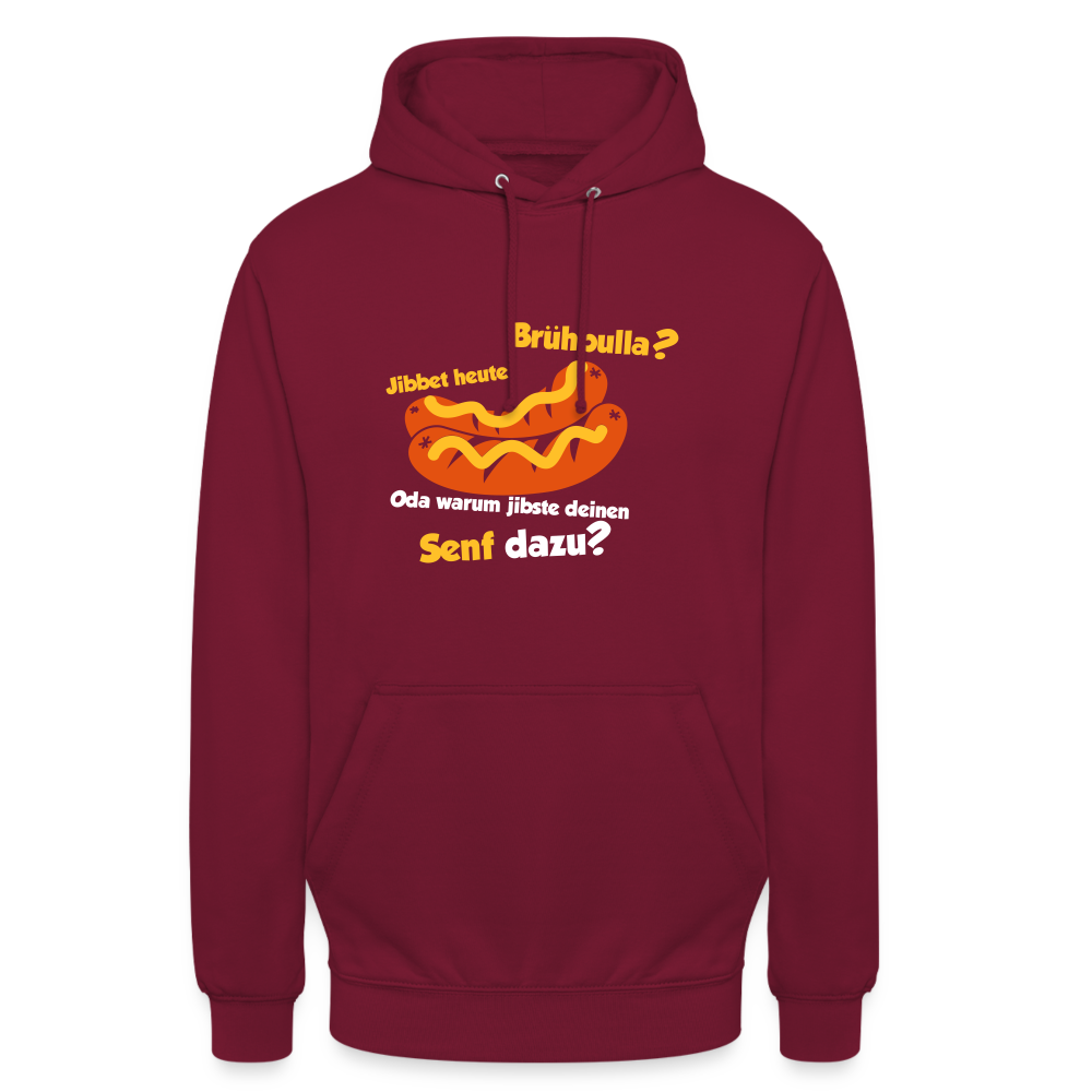 Jibbet Brühpulla - Unisex Hoodie - Bordeaux