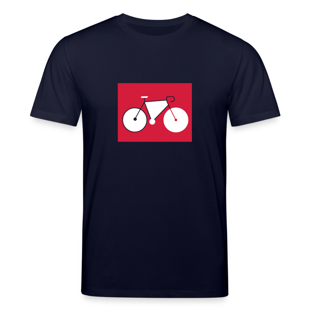 Berliner Tretmühle - Unisex Bio T-Shirt - Navy