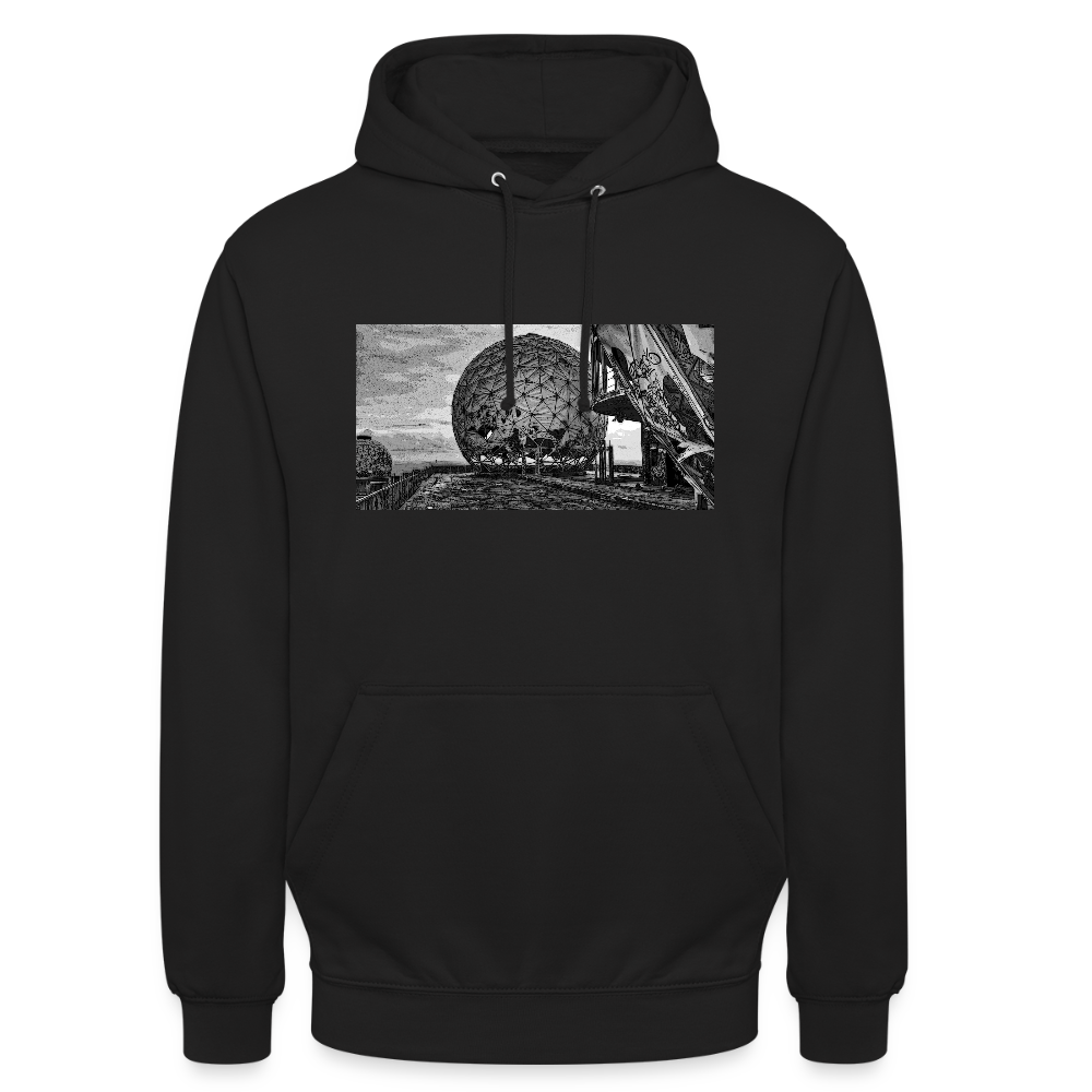 Teufelsberg im Bild - Unisex Hoodie - Schwarz