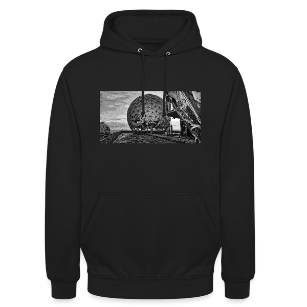 Teufelsberg im Bild - Unisex Hoodie - Schwarz