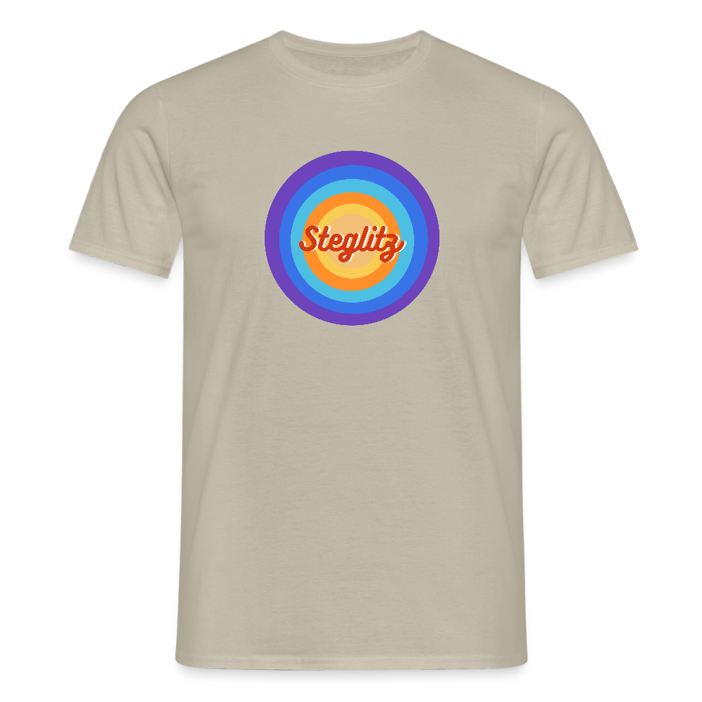 Steglitz Retro - Männer Premium T-Shirt - Sandbeige