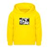 Friedrichshain Graffiti - Kinder Hoodie - Gelb