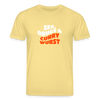Sex, Drucks & Currywurst - Unisex Bio T-Shirt - Gelb Viva