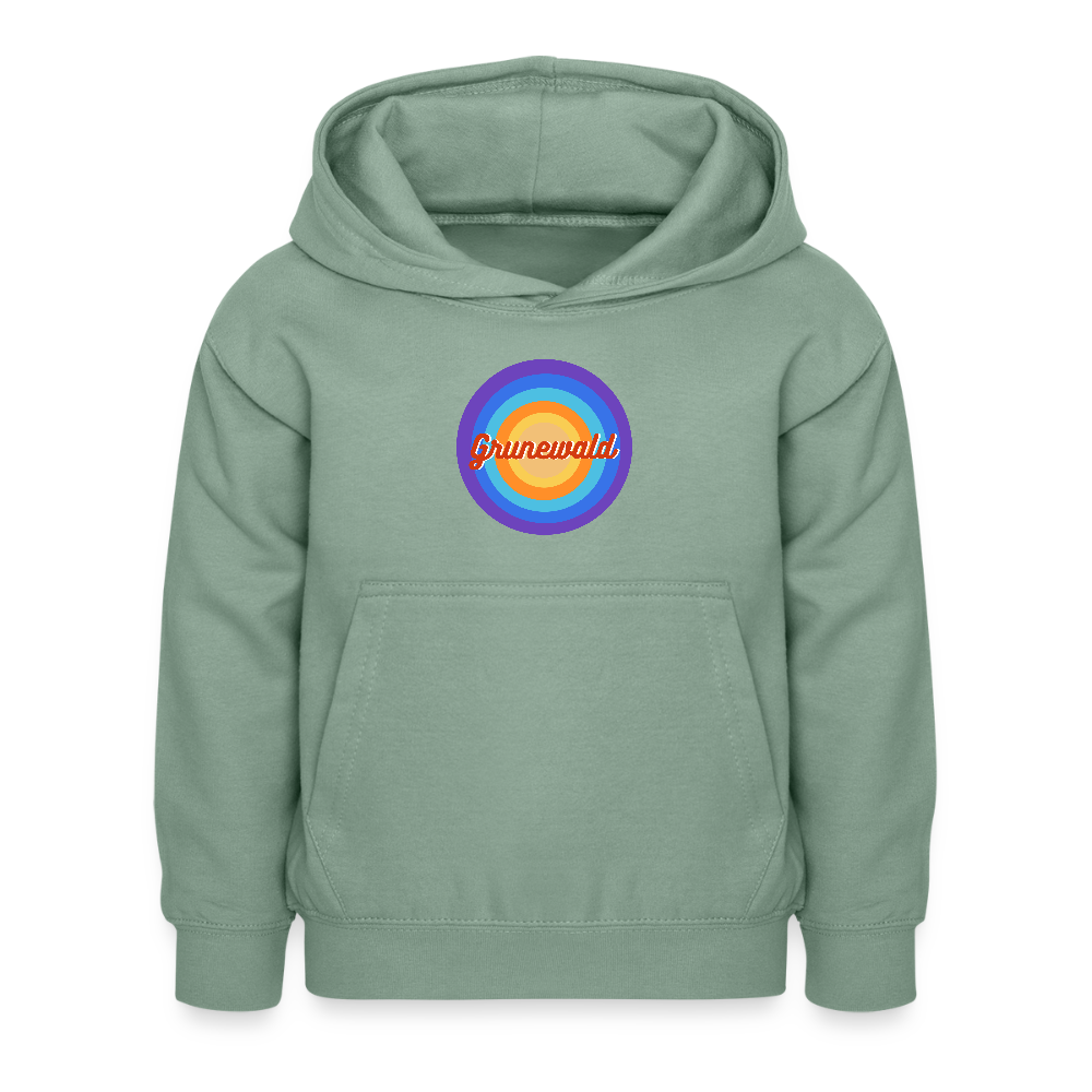 Grunewald Retro - Kinder Hoodie - Graugrün