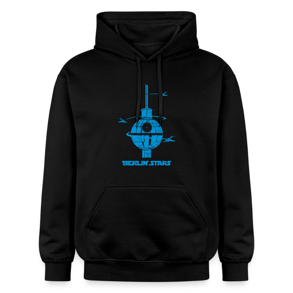 Berlin Stars - Blau - Hoodie - Schwarz