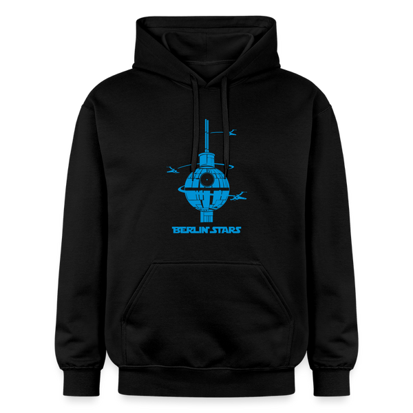 Berlin Stars - Blau - Hoodie - Schwarz