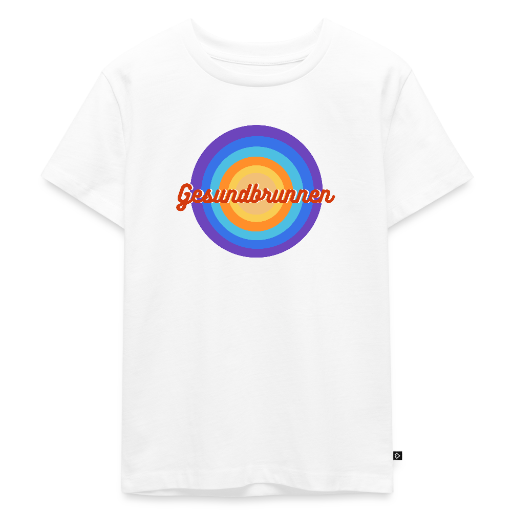 Gesundbrunnen Retro - Kinder Premium T-Shirt - Weiß