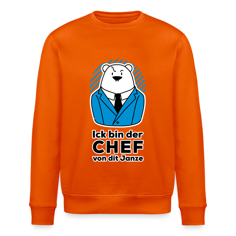 Chef - Unisex Bio Sweatshirt - Tieforange