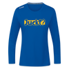 Juckt? - Frauen Sport Langarmshirt - Royalblau