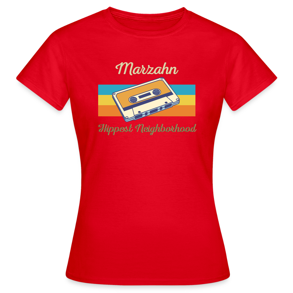 Marzahn Hippest Neighborhood - Frauen Premium T-Shirt - Rot