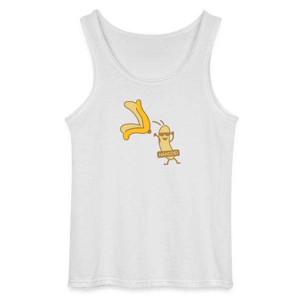 Nakedei - Männer Tank Top - Weiß