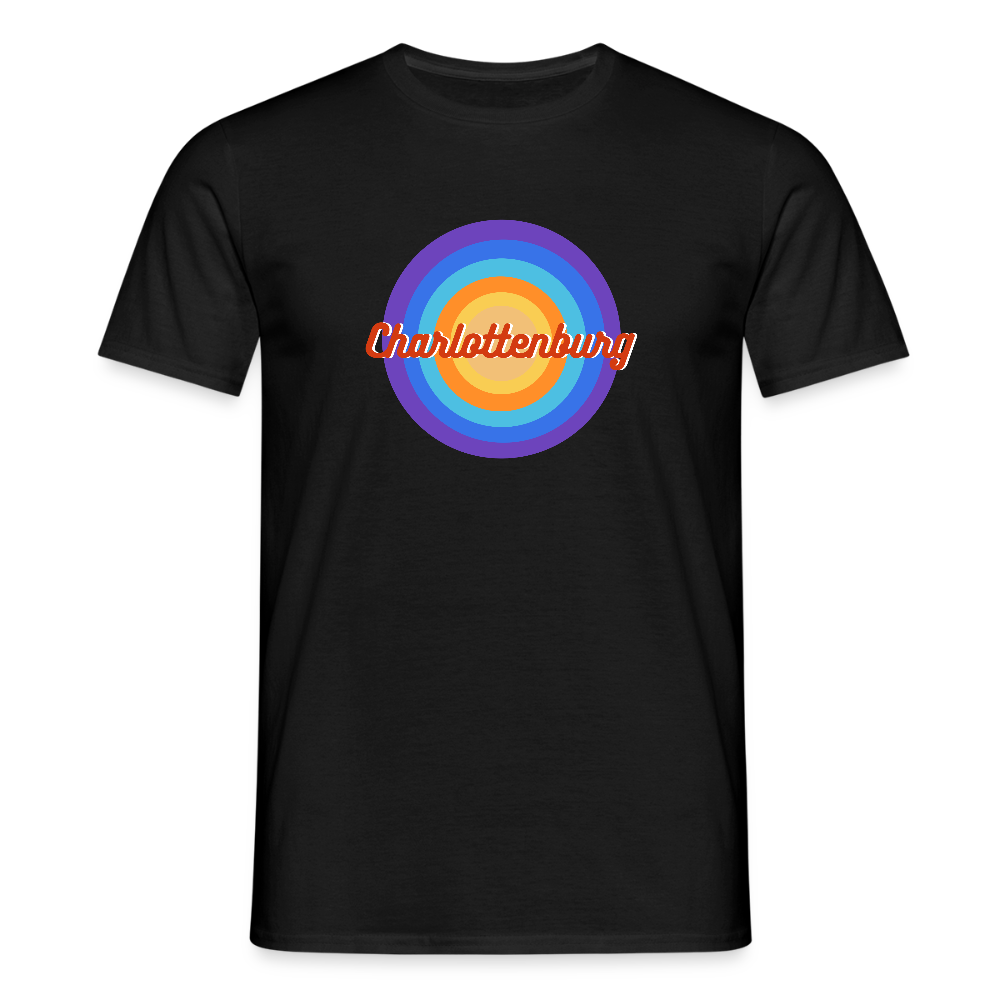 Charlottenburg Retro - Männer Premium T-Shirt - Schwarz