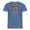 U5 - Männer Premium T-Shirt - Taubenblau