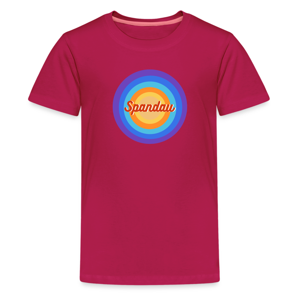 Spandau Retro - Teenager Premium T-Shirt - dunkles Pink