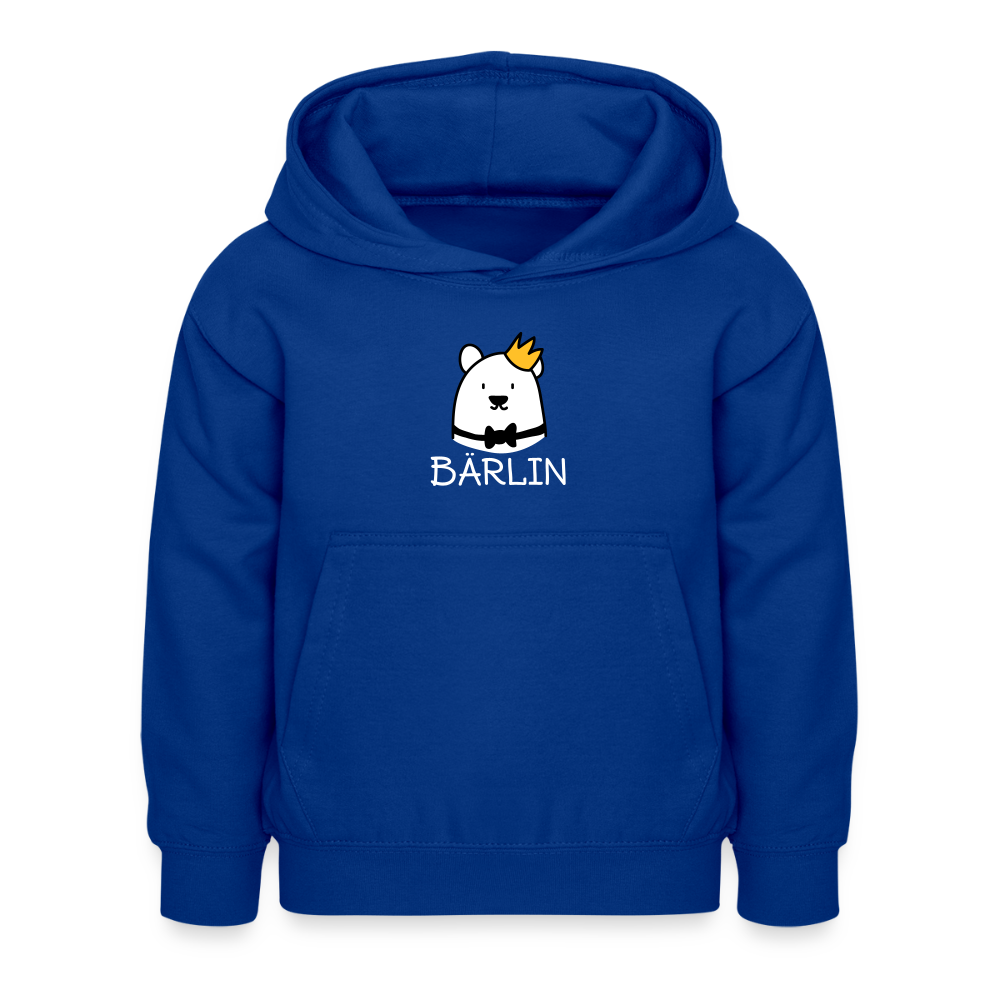 Bärlin - Kinder Hoodie - Royalblau