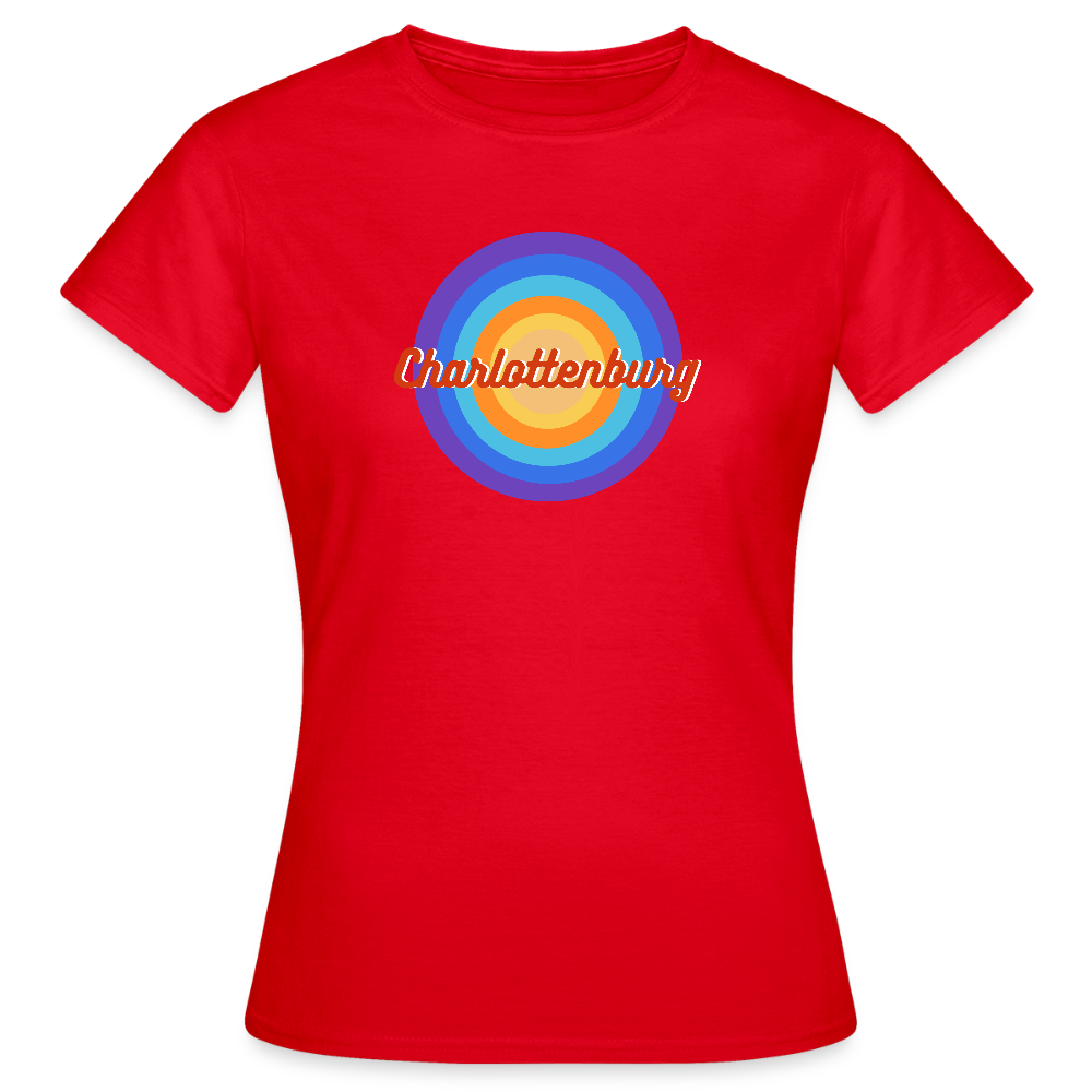 Charlottenburg Retro - Frauen Premium T-Shirt - Rot