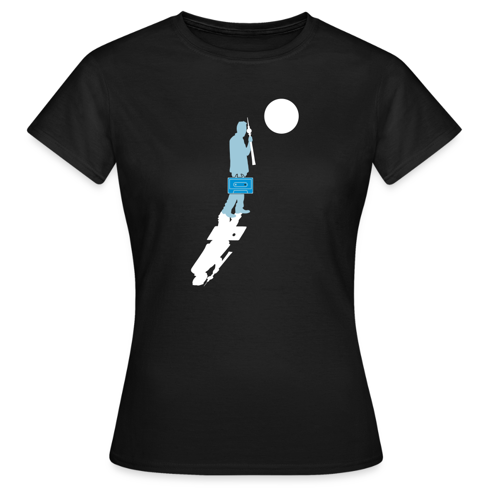 Unterwegs in Berlin - Frauen Premium T-Shirt - Schwarz