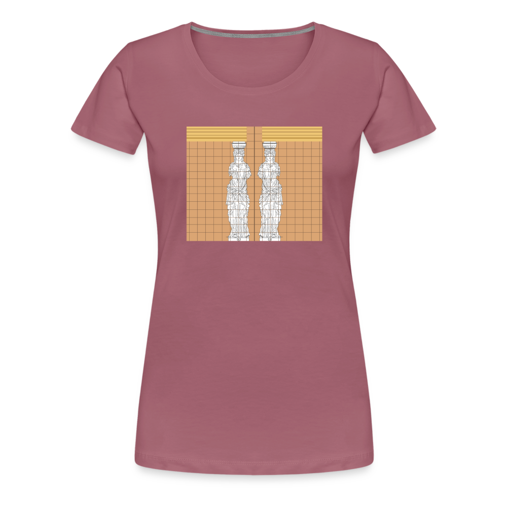 Residenzstrasse - Frauen Premium T-Shirt - Malve