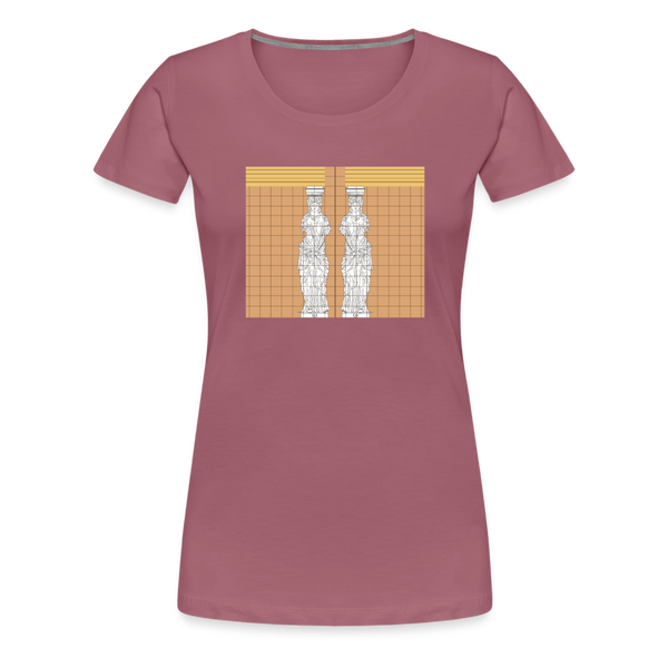 Residenzstrasse - Frauen Premium T-Shirt - Malve