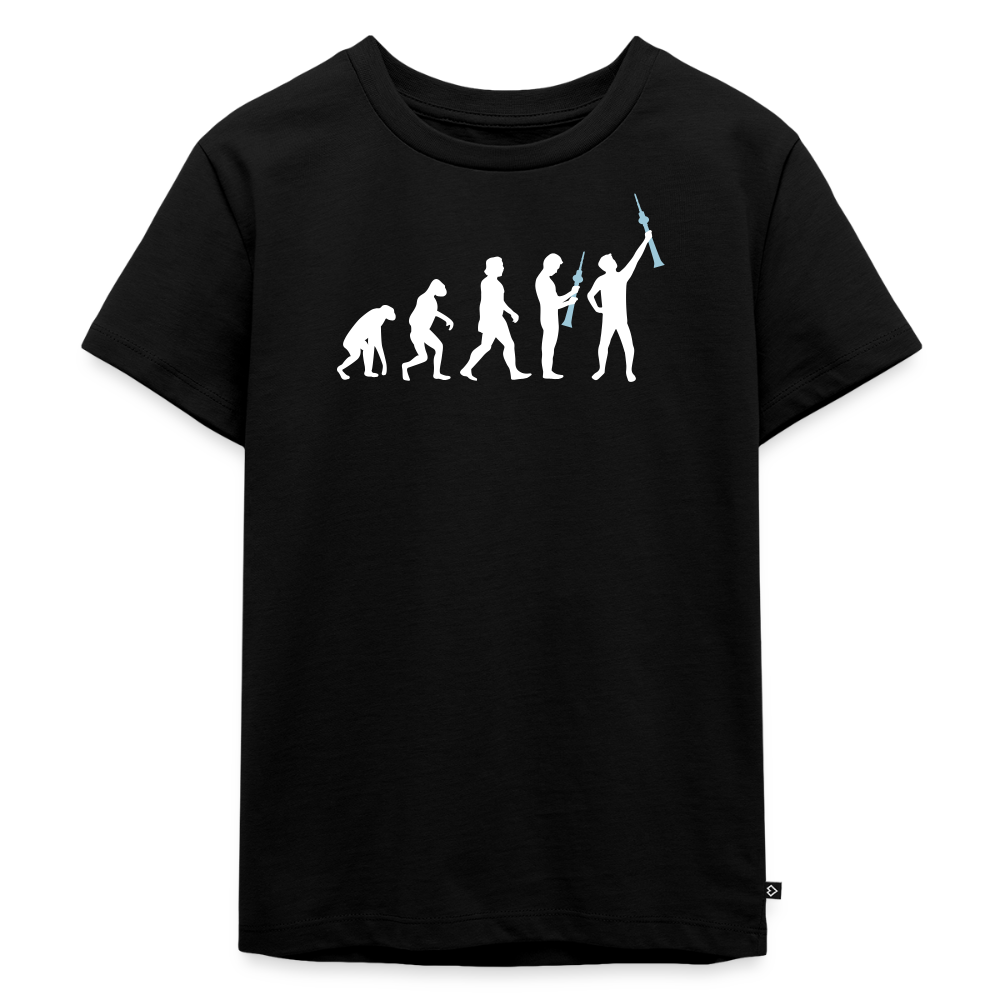 Evolution - Kinder Premium T-Shirt - Schwarz