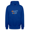Allet Easy! - Unisex Hoodie - Royalblau