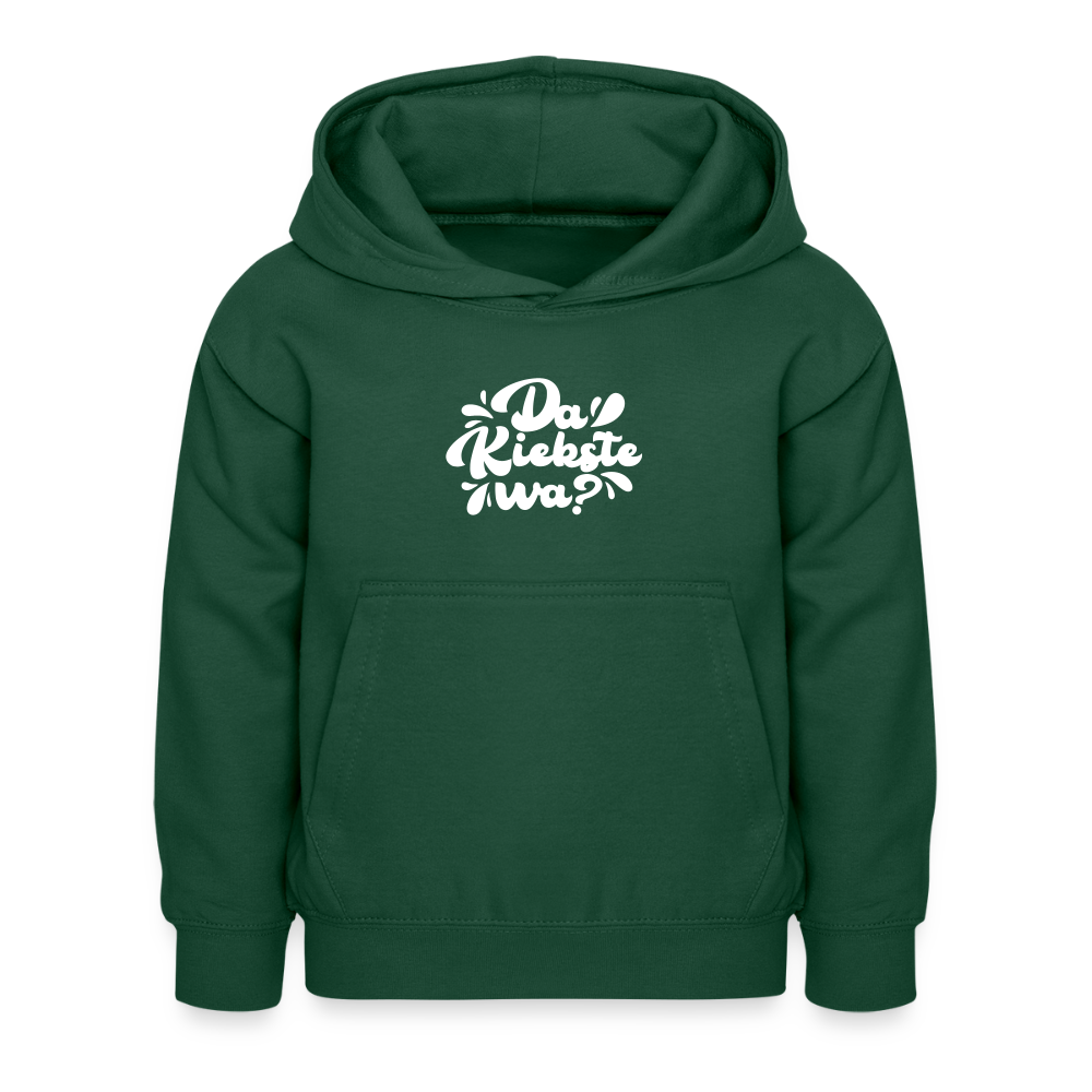 Kiekste - Kinder Hoodie - Flaschengrün