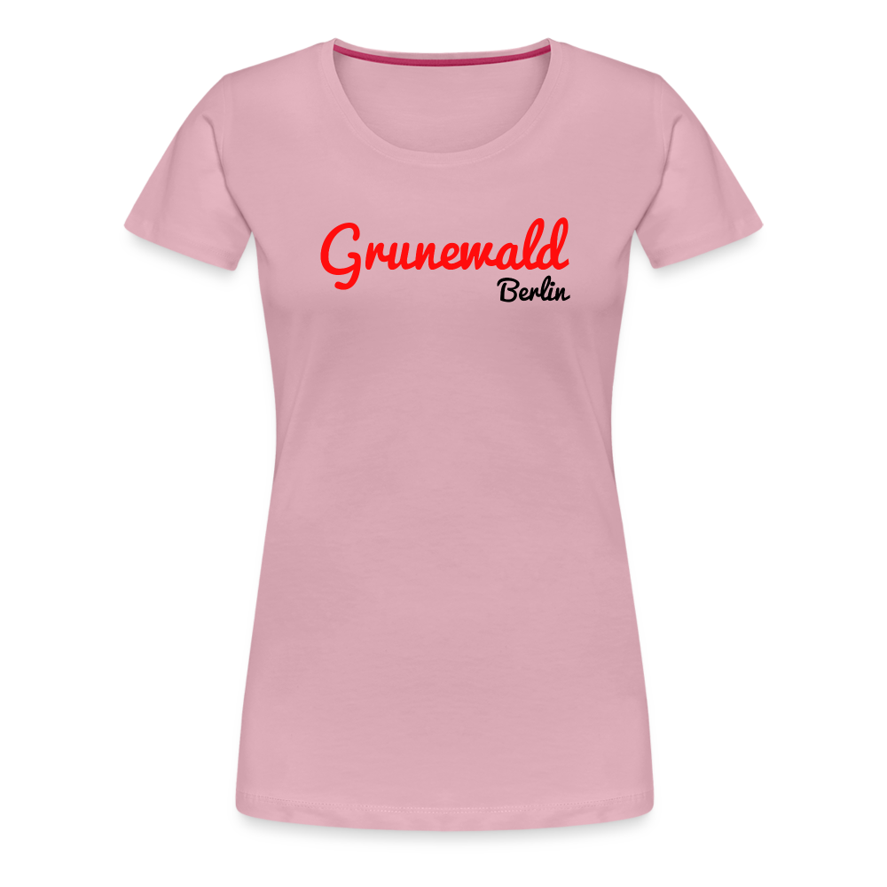 Grunewald Berlin - Frauen Premium T-Shirt - Hellrosa