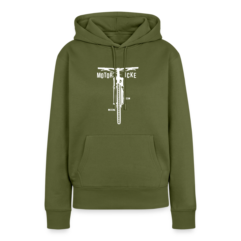 Motor icke - Frauen Premium Hoodie - Khaki