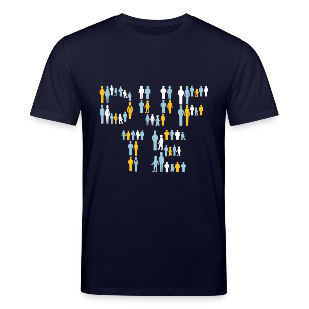 Berliner sind dufte - Unisex Bio T-Shirt - Navy