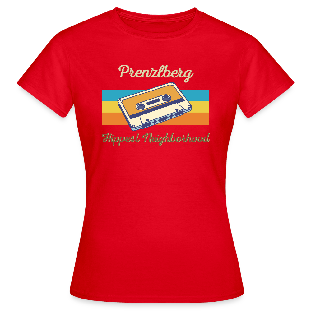 PrenzlBerg Hippest Neighborhood - Frauen Premium T-Shirt - Rot