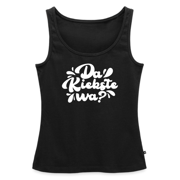 Kiekste - Frauen Bio Tank Top - Schwarz