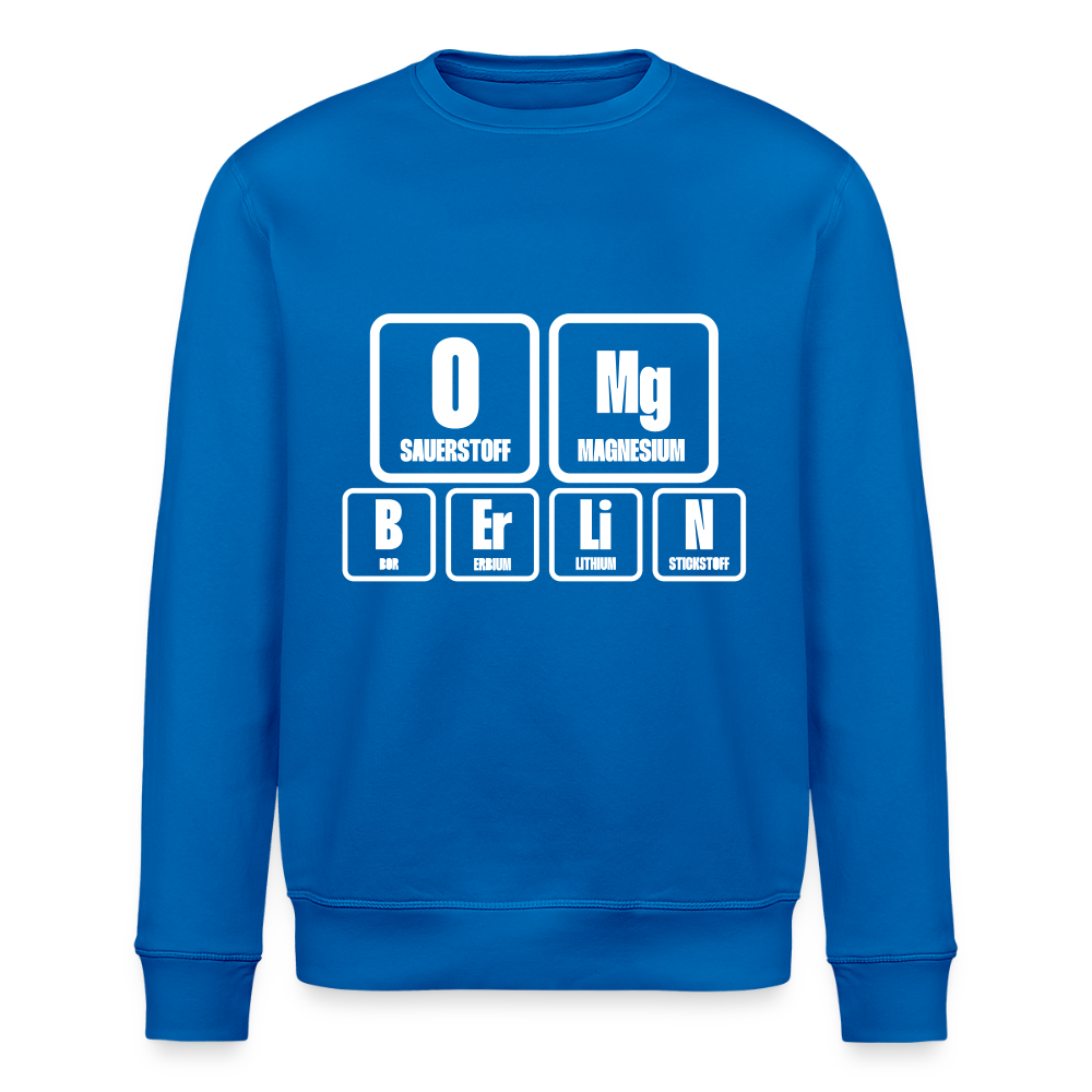 OMG Berlin - Unisex Bio Sweatshirt - Königsblau