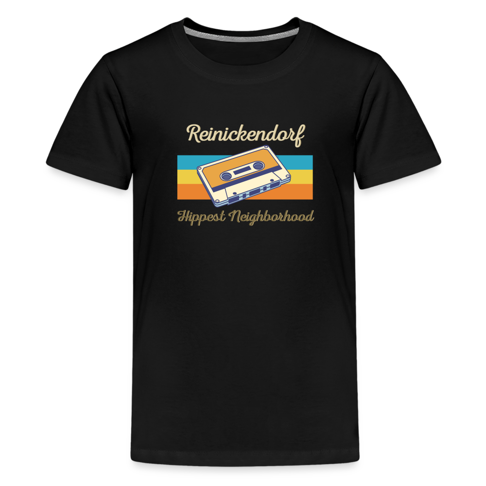 Reinickendorf  Hippest Neighborhood - Teenager Premium T-Shirt - Schwarz