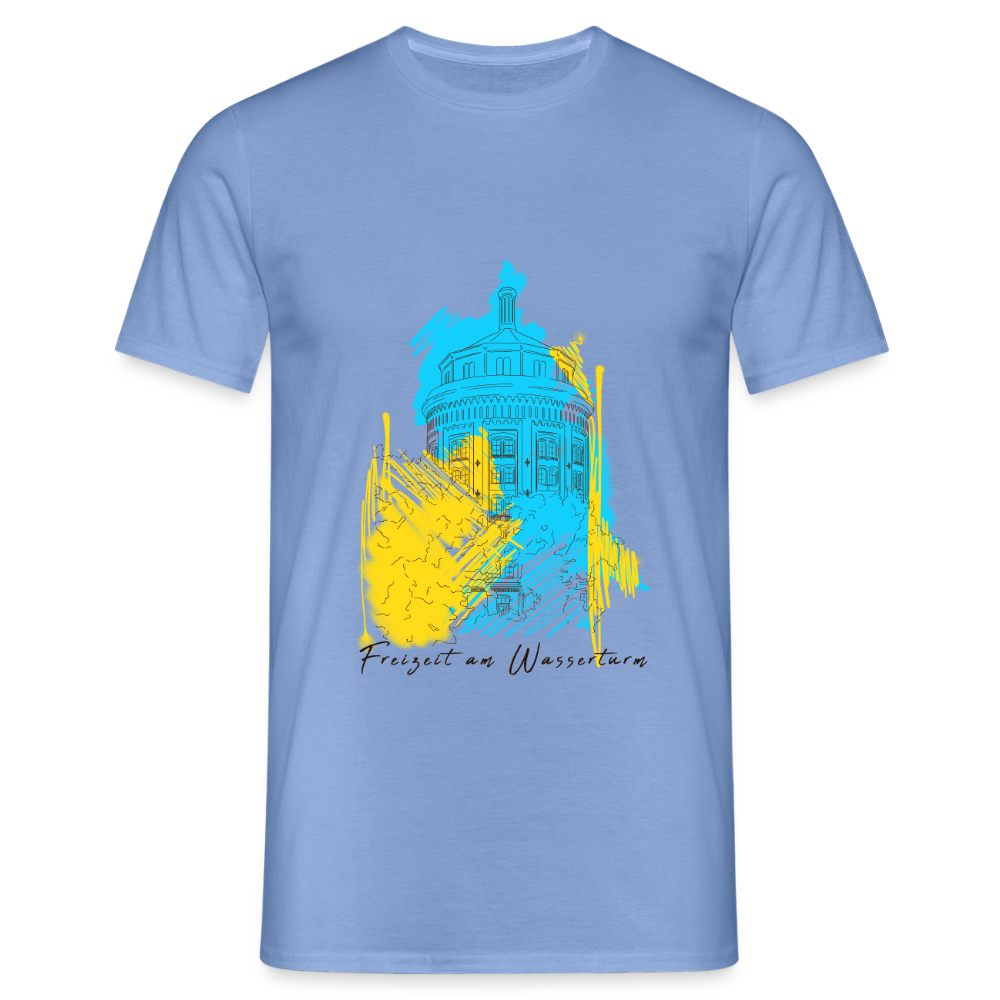 Freizeit am Wasserturm - Männer Premium T-Shirt - carolina blue