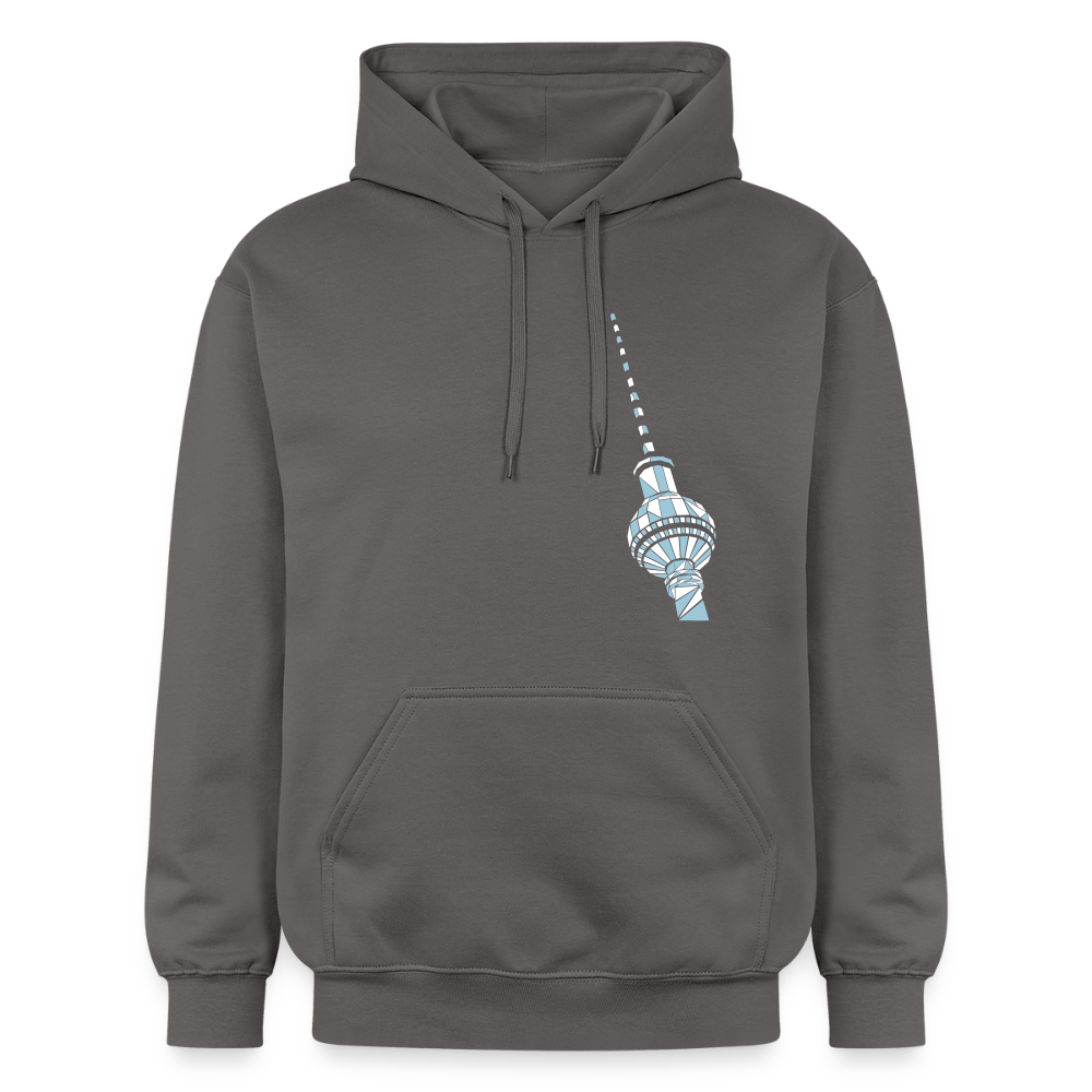 Fernsehturm Geometrie - Hoodie - Dunkelgrau