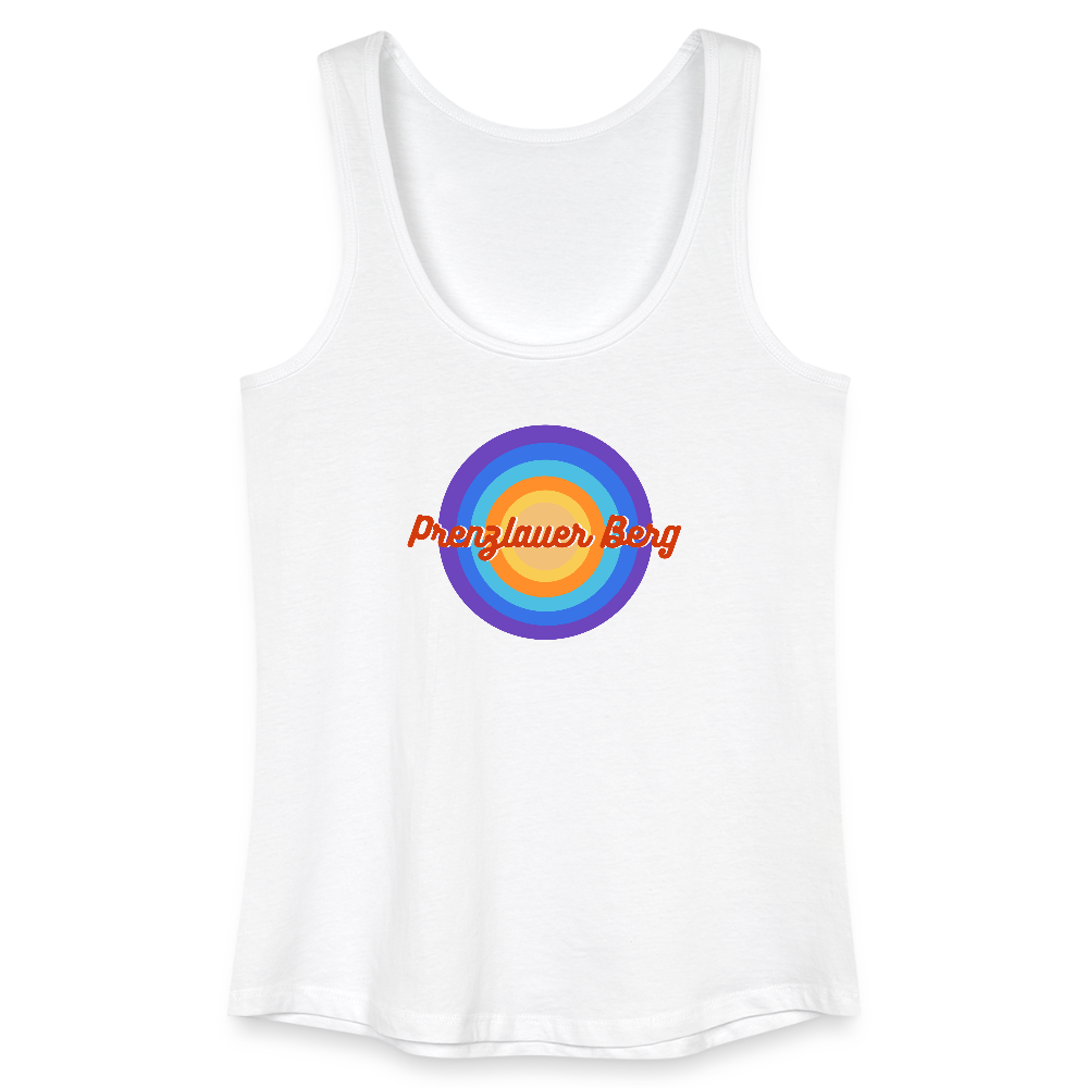 Prenzlauer Berg Retro - Frauen Bio Tank Top - Weiß