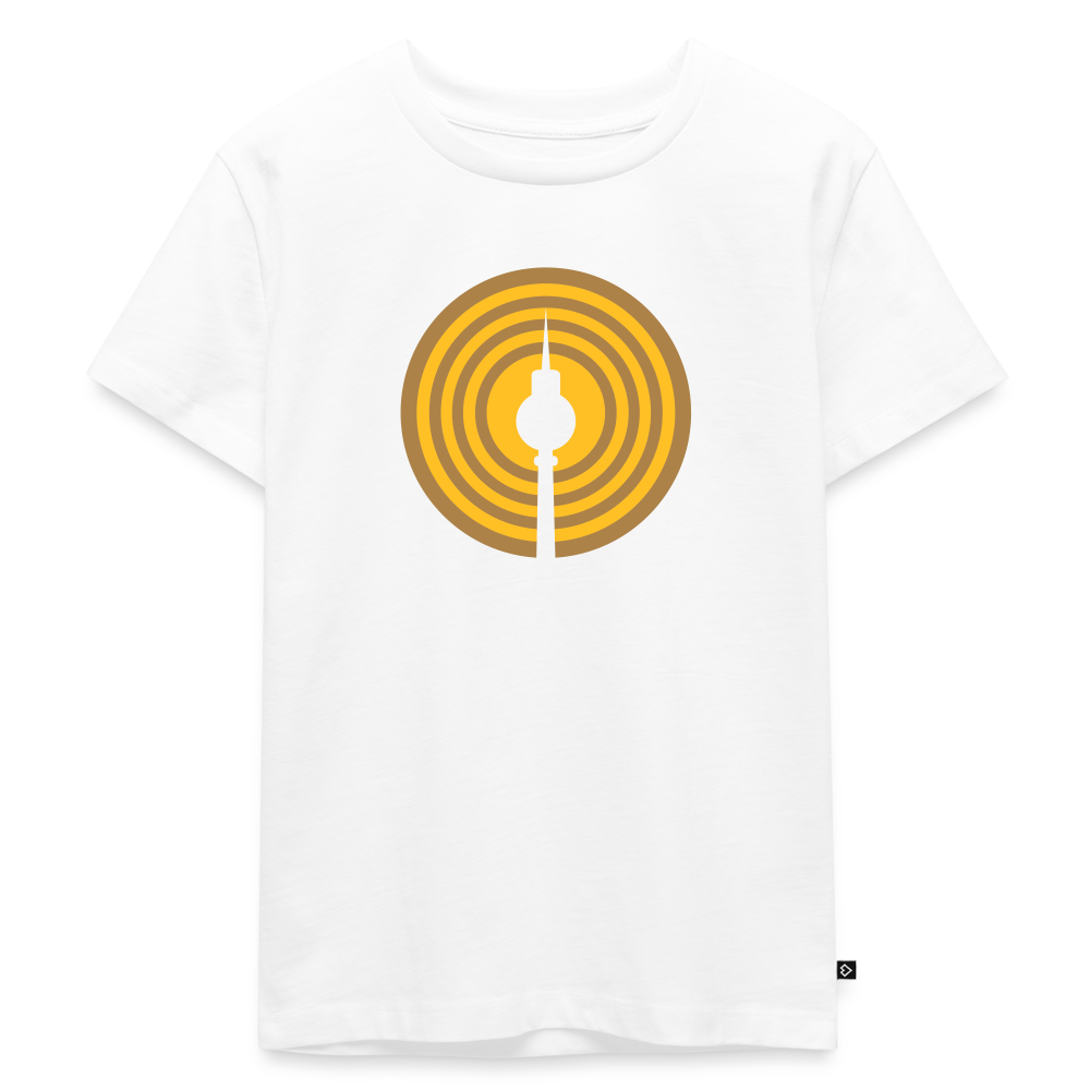 Berlin im Fokus - Kinder Premium T-Shirt - Weiß