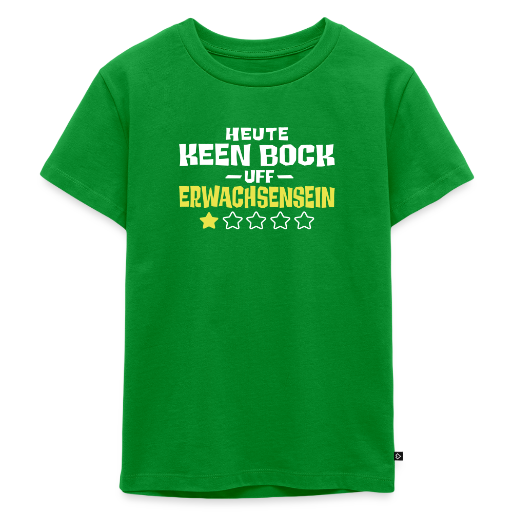 Keen Bock uff Erwachsensein - Kinder Premium T-Shirt - Grün