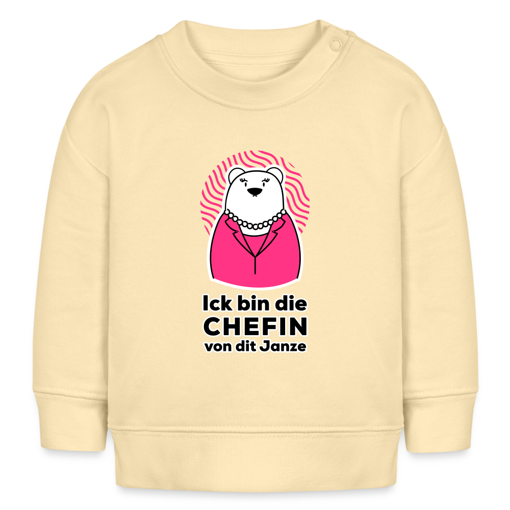 Chefin - Baby Bio Pullover - Creme