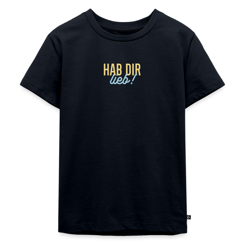 Hab Dir Lieb! - Kinder Premium T-Shirt - Navy
