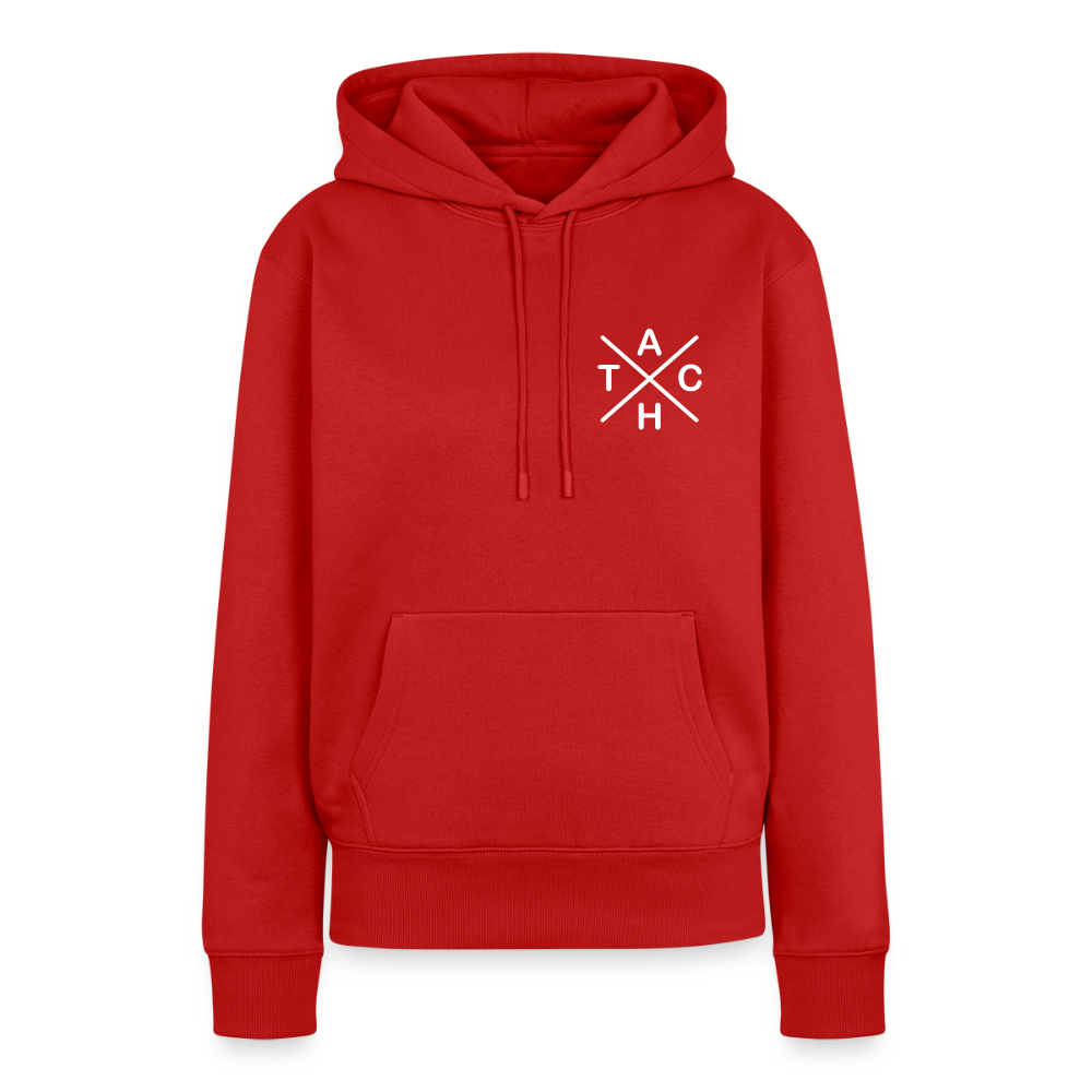 Tach X - Frauen Premium Hoodie - Rot