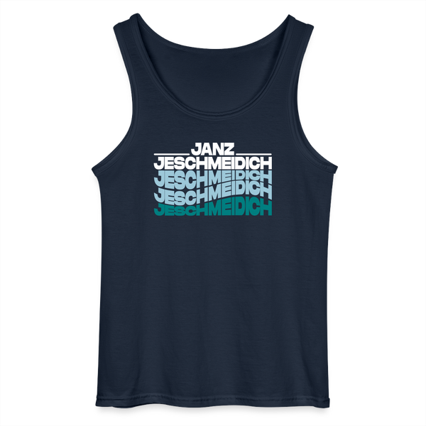 Janz Jeschmeidich - Männer Tank Top - Navy