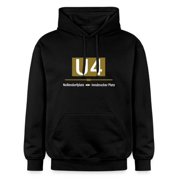 U4 - Hoodie - Schwarz