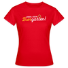 Leben, keen Biergarten! - Frauen Premium T-Shirt - Rot