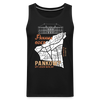 Panama oder Pankow - Männer Premium Tank Top - Schwarz