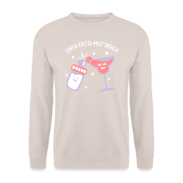 unsa ersta Muttatach - Unisex Pullover - Sand