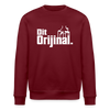 Dit Orijinal - Unisex Bio Sweatshirt - Burgunderrot