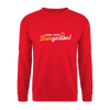 Leben, keen Biergarten! - Unisex Pullover - Rot