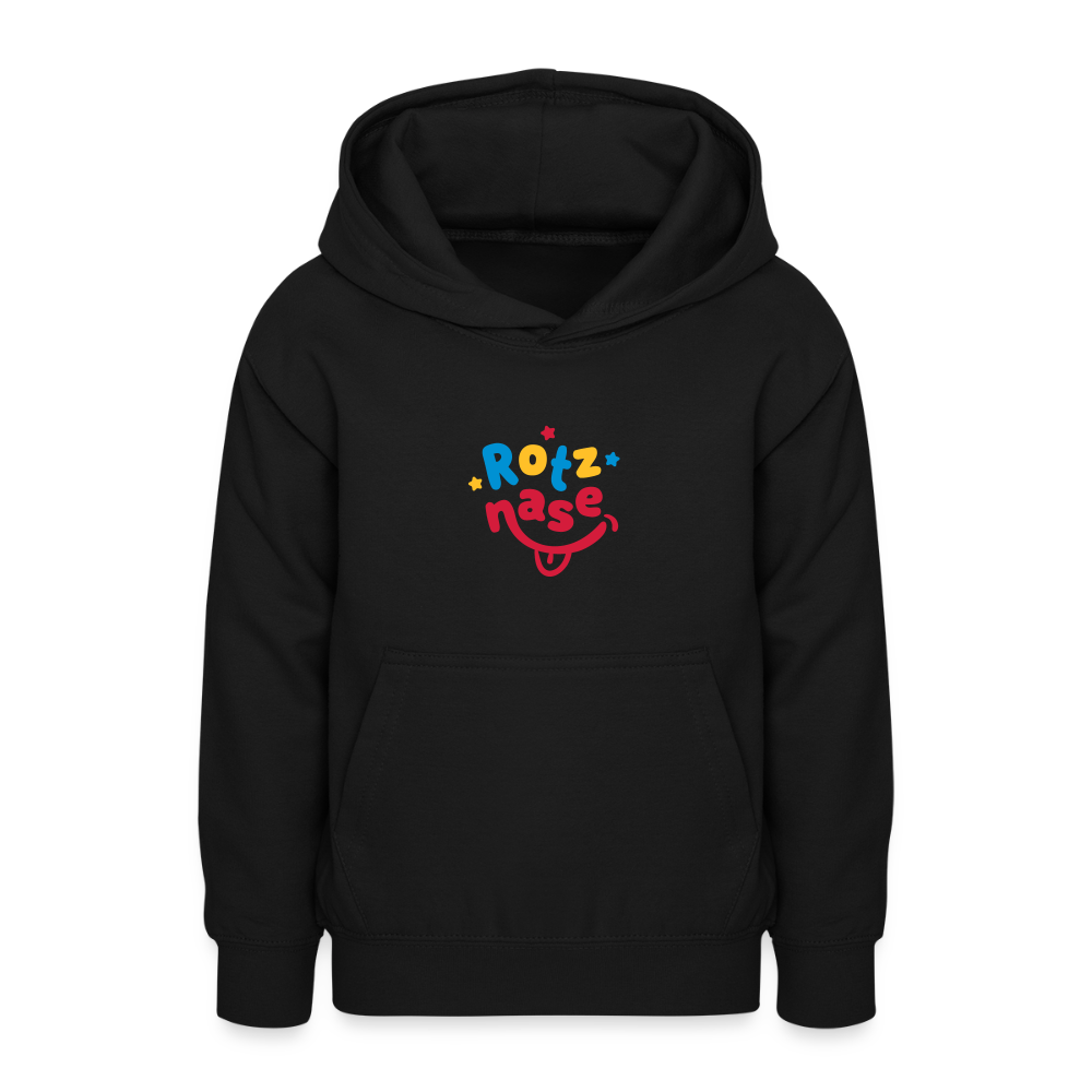 Rotznase - Teenager Hoodie - Schwarz