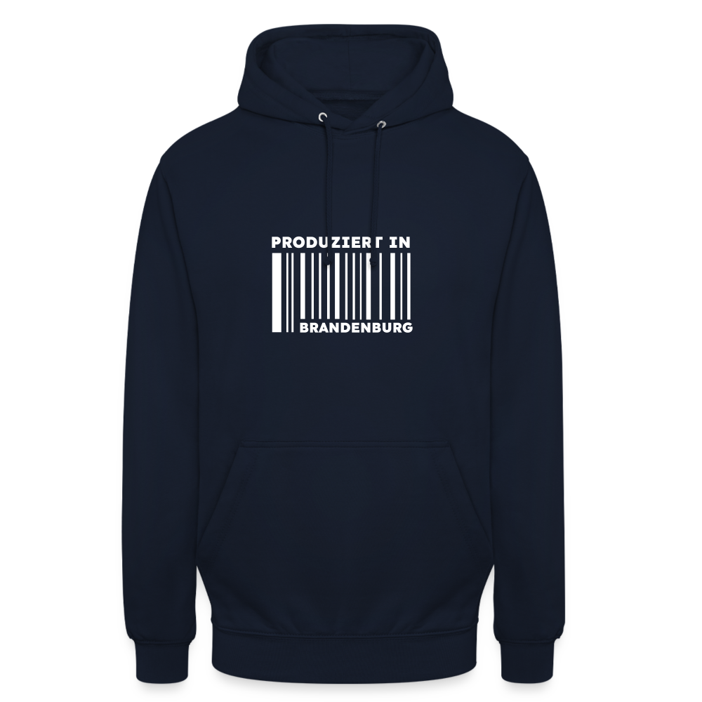 PRODUZIERT IN BRANDENBURG - Unisex Hoodie - Navy